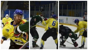 Miroslav Zatko wygrał walkę na pięści z Marcinem Jarosem, ale dostał karę za rzucenie rękawic, przez którą Orlik przegra mecz.