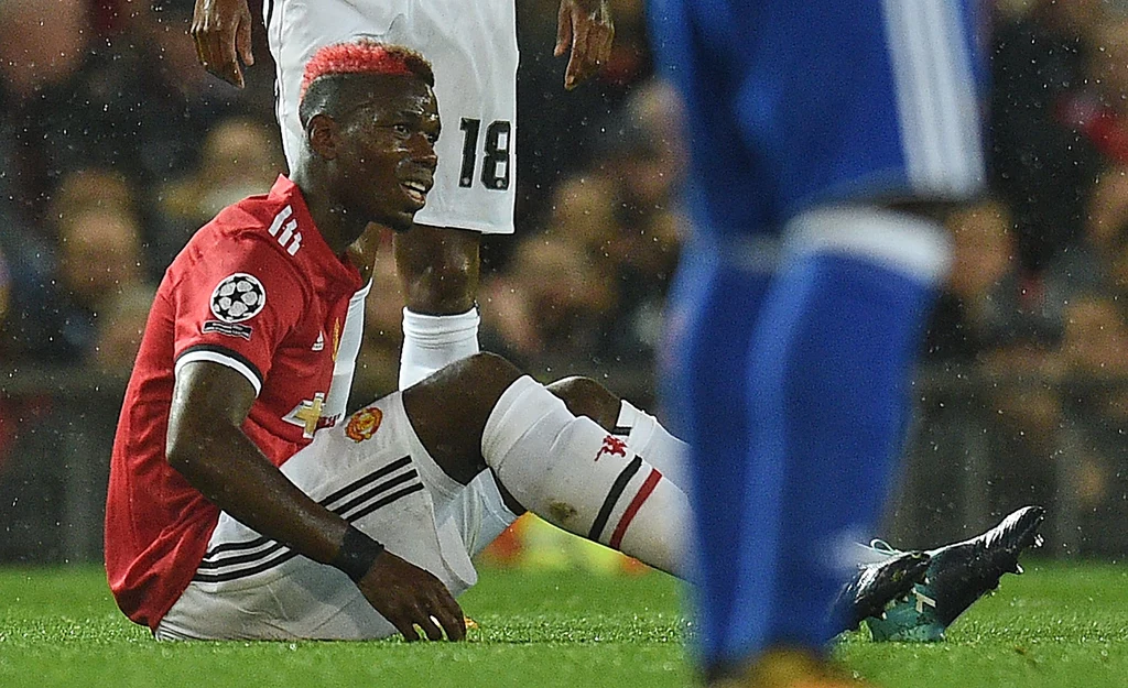 Paul Pogba nabawił się kontuzji w meczu z FC Basel Paul Pogba nabawił się kontuzji w meczu z FC Basel