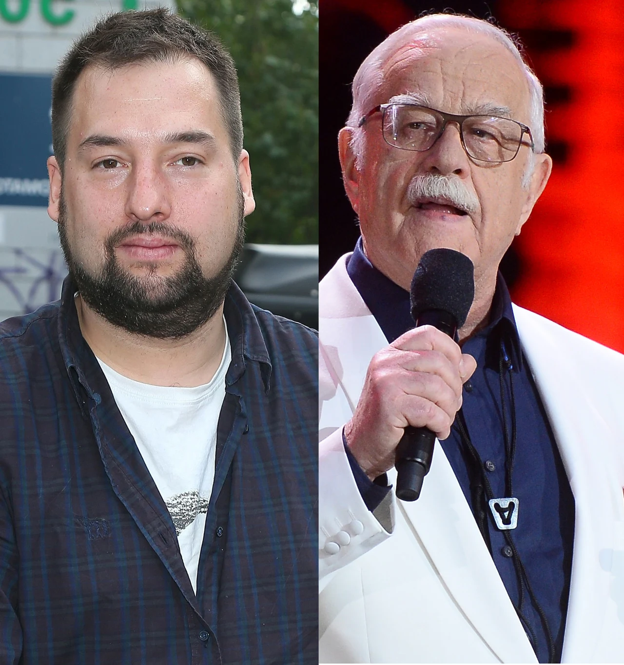 Jan Kuroń i Jan Pietrzak