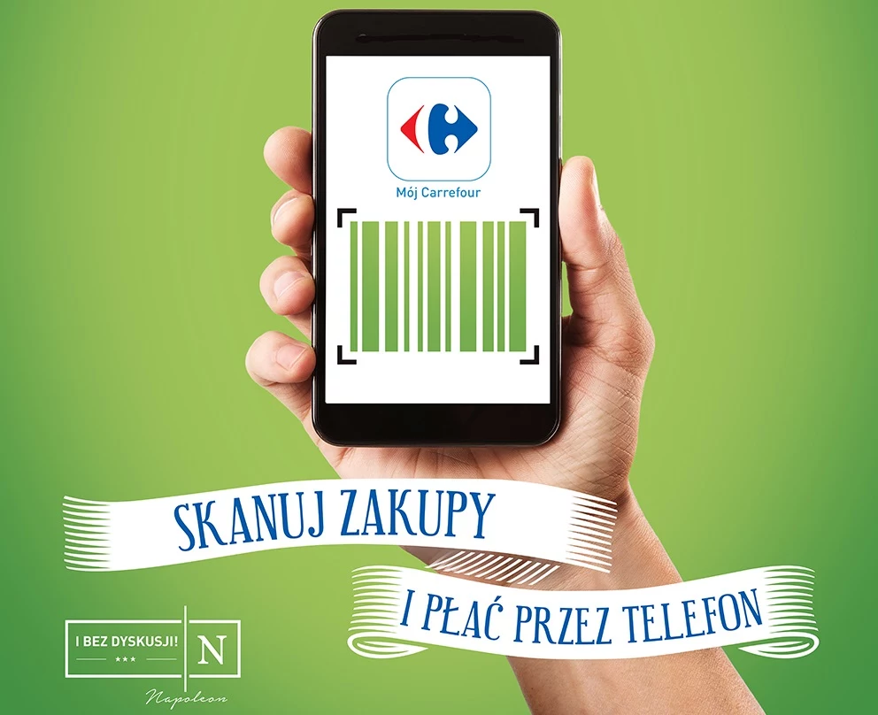 Płatności mobilne Scan&Go już w sieci Carrefour