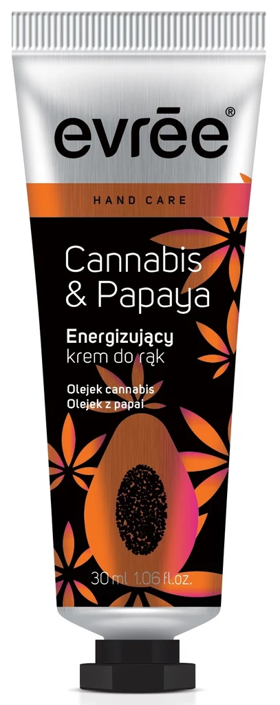 EVREE_krem do rak Cannabis & Papaya 