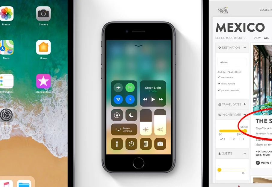 iOS 11 wprowadza między innymi zmodyfikowane centrum sterowania iOS 11 wprowadza między innymi zmodyfikowane centrum sterowania