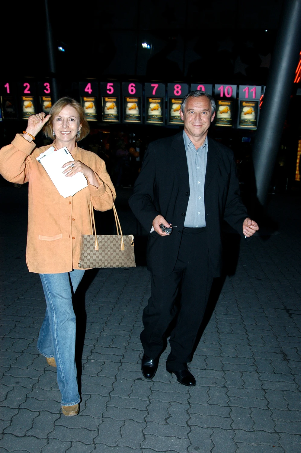 Marek Kondrat z byłą żoną Iloną w 2004 roku Marek Kondrat z byłą żoną Iloną w 2004 roku