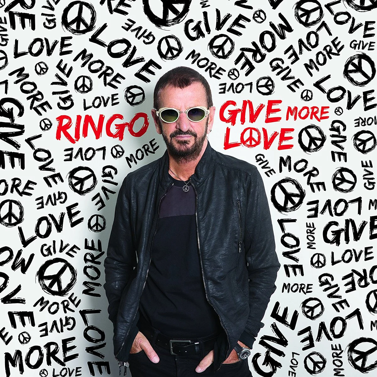 Ringo Starr na okładce płyty "Give More Love" Ringo Starr na okładce płyty "Give More Love"