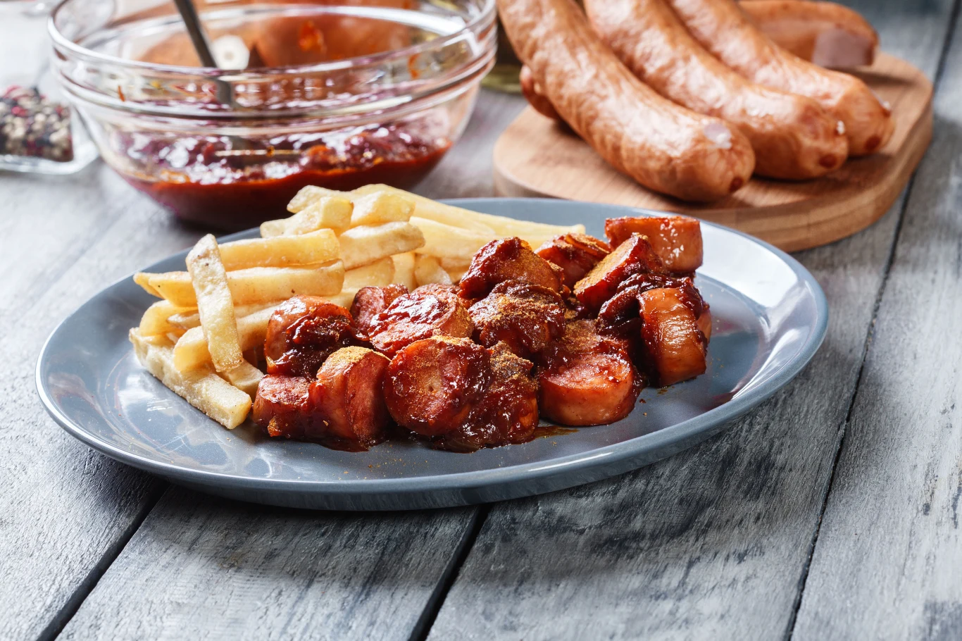 Currywurst stał się symbolem odbudowy Niemiec po przegranej wojnie Currywurst stał się symbolem odbudowy Niemiec po przegranej wojnie