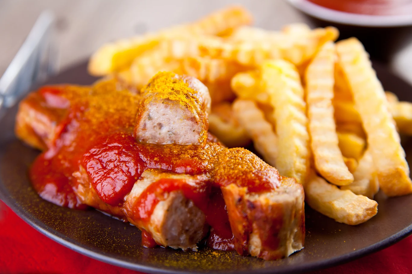 Currywurst obrósł legendą. Można go zjeść w większości berlińskich barów Currywurst obrósł legendą. Można go zjeść w większości berlińskich barów