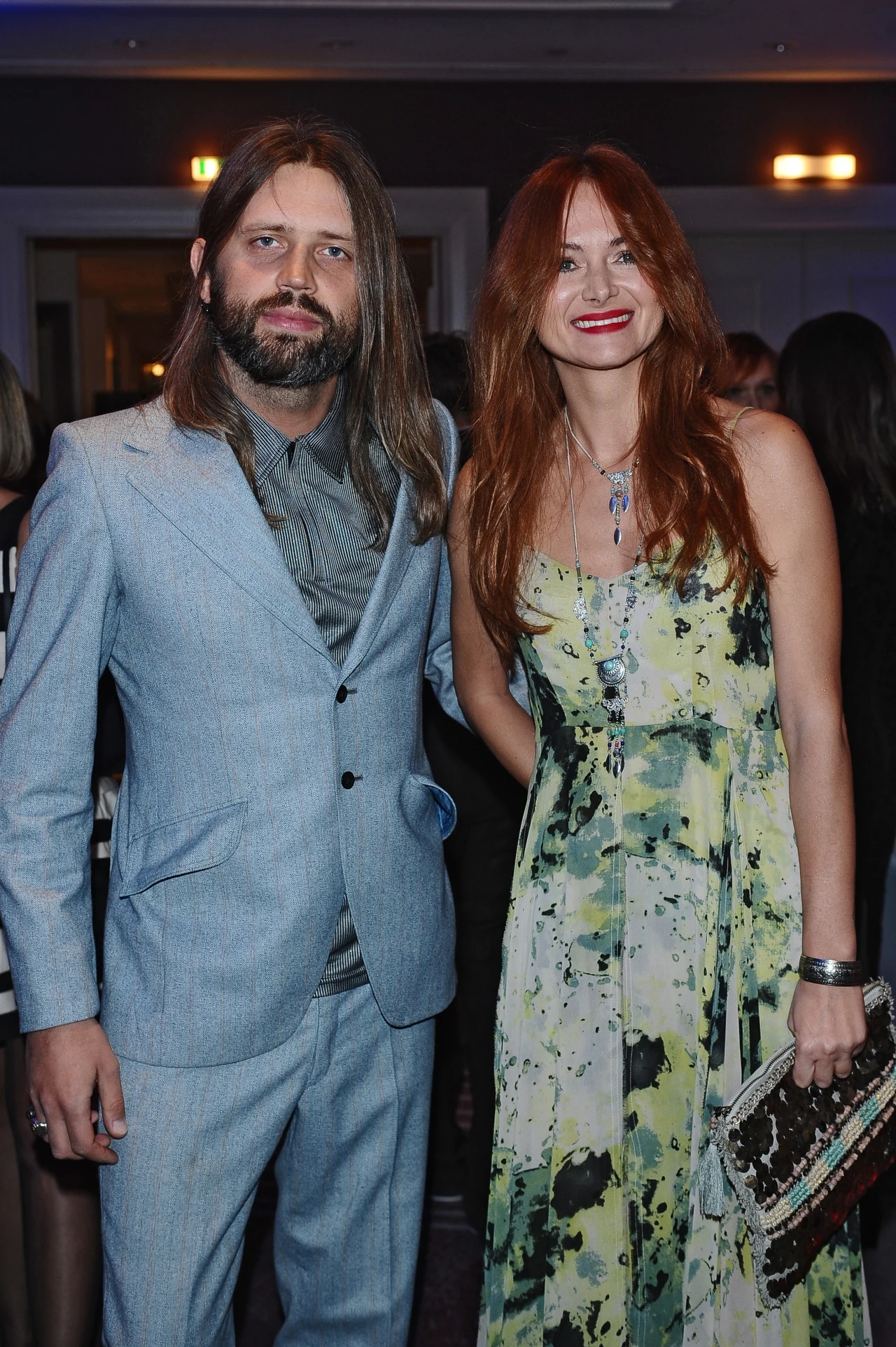 Anna Rusowicz z mężem Hubertem Gasiulem  Anna Rusowicz z mężem Hubertem Gasiulem