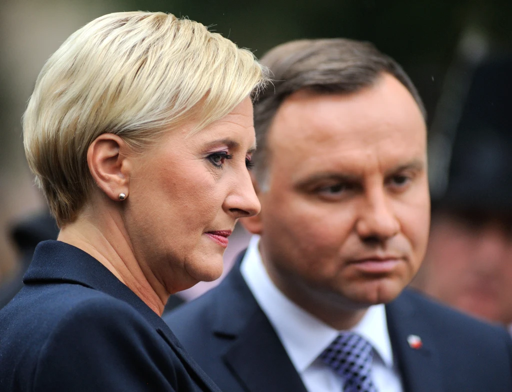 Andrzej i Agata Dudowie Andrzej i Agata Dudowie