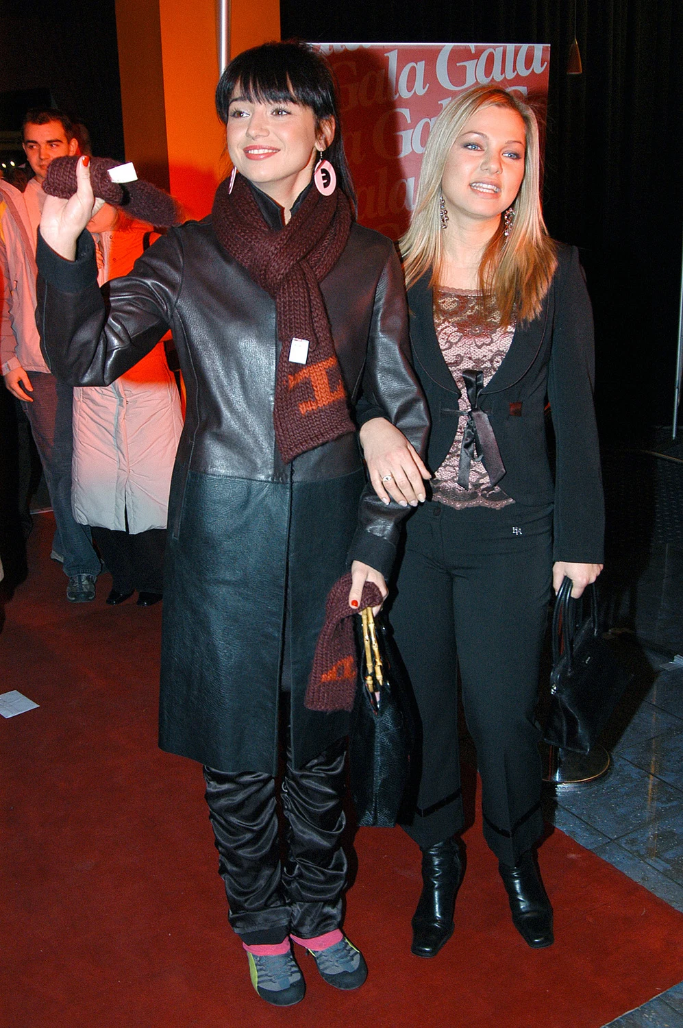 Ania Przybylska i Kasia Bujakiewicz w 2005 roku 