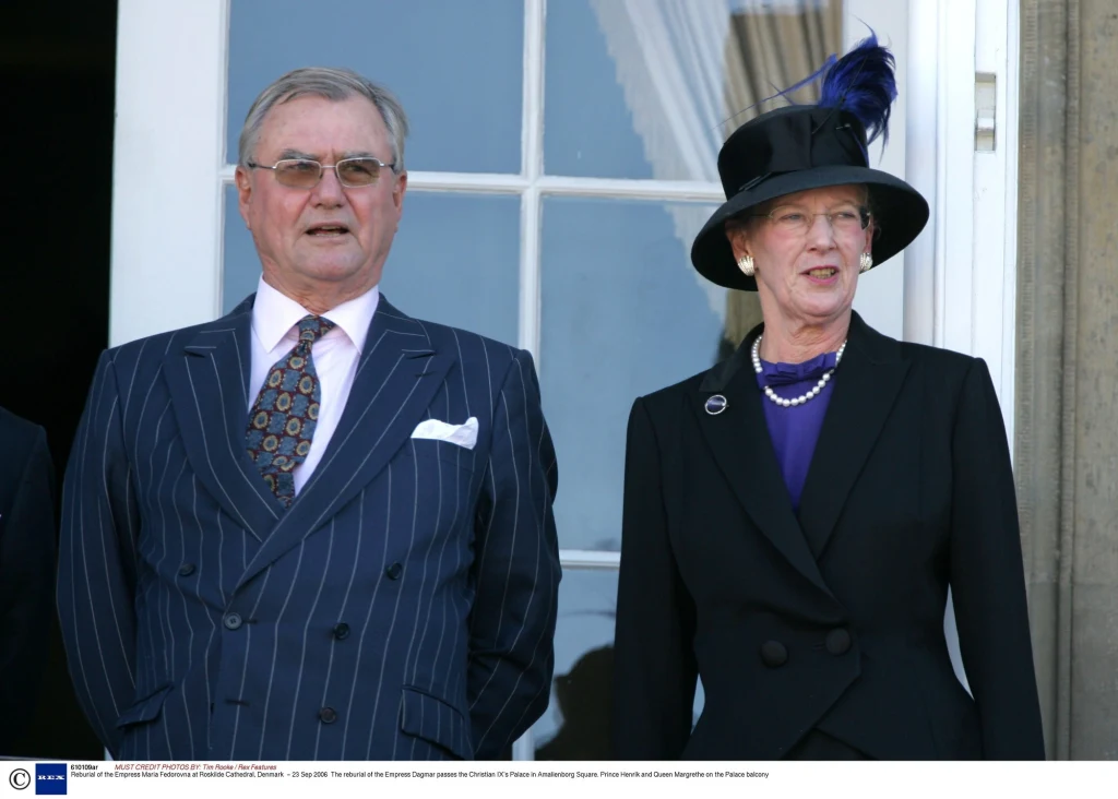 Królowa Małgorzata II z mężem Królowa Małgorzata II z mężem