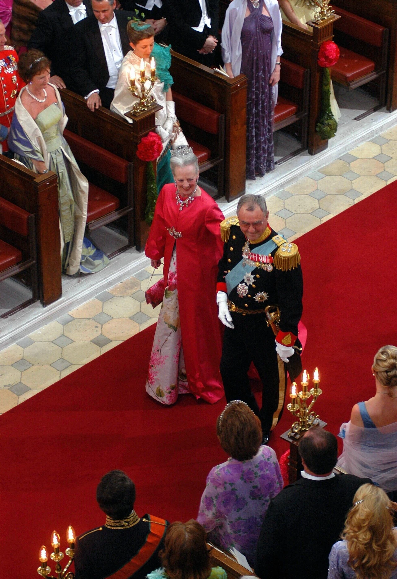 Królowa Małgorzata II z mężem Królowa Małgorzata II z mężem