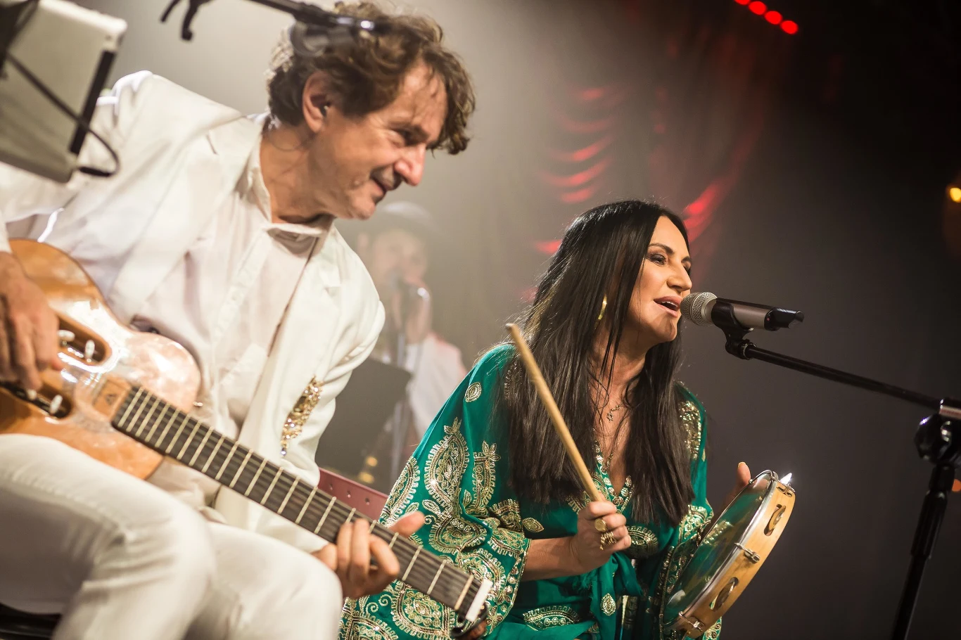 Goran Bregović i Kayah na scenie Goran Bregović i Kayah na scenie