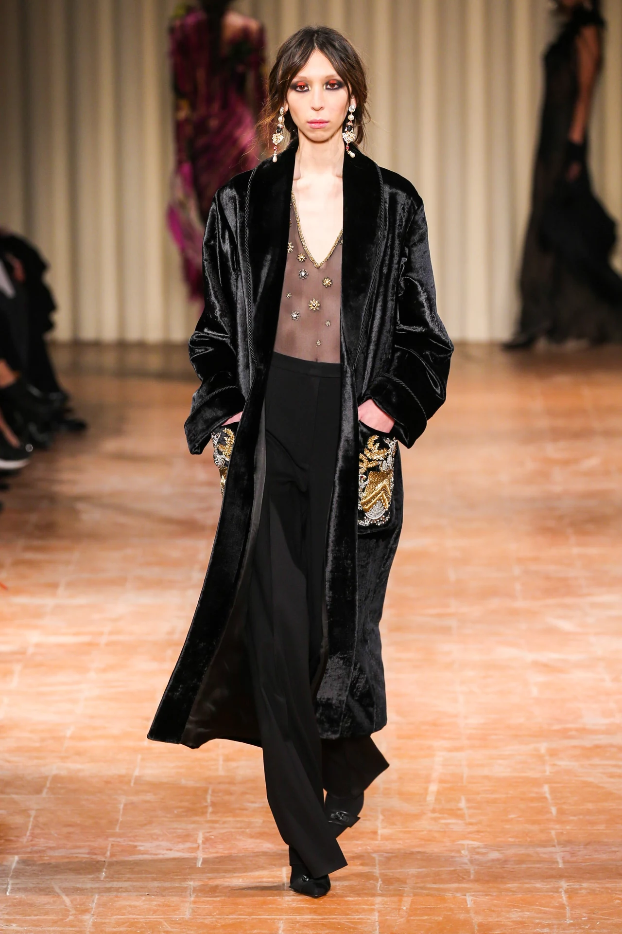 Pokaz domu mody Alberta Ferretti Pokaz domu mody Alberta Ferretti