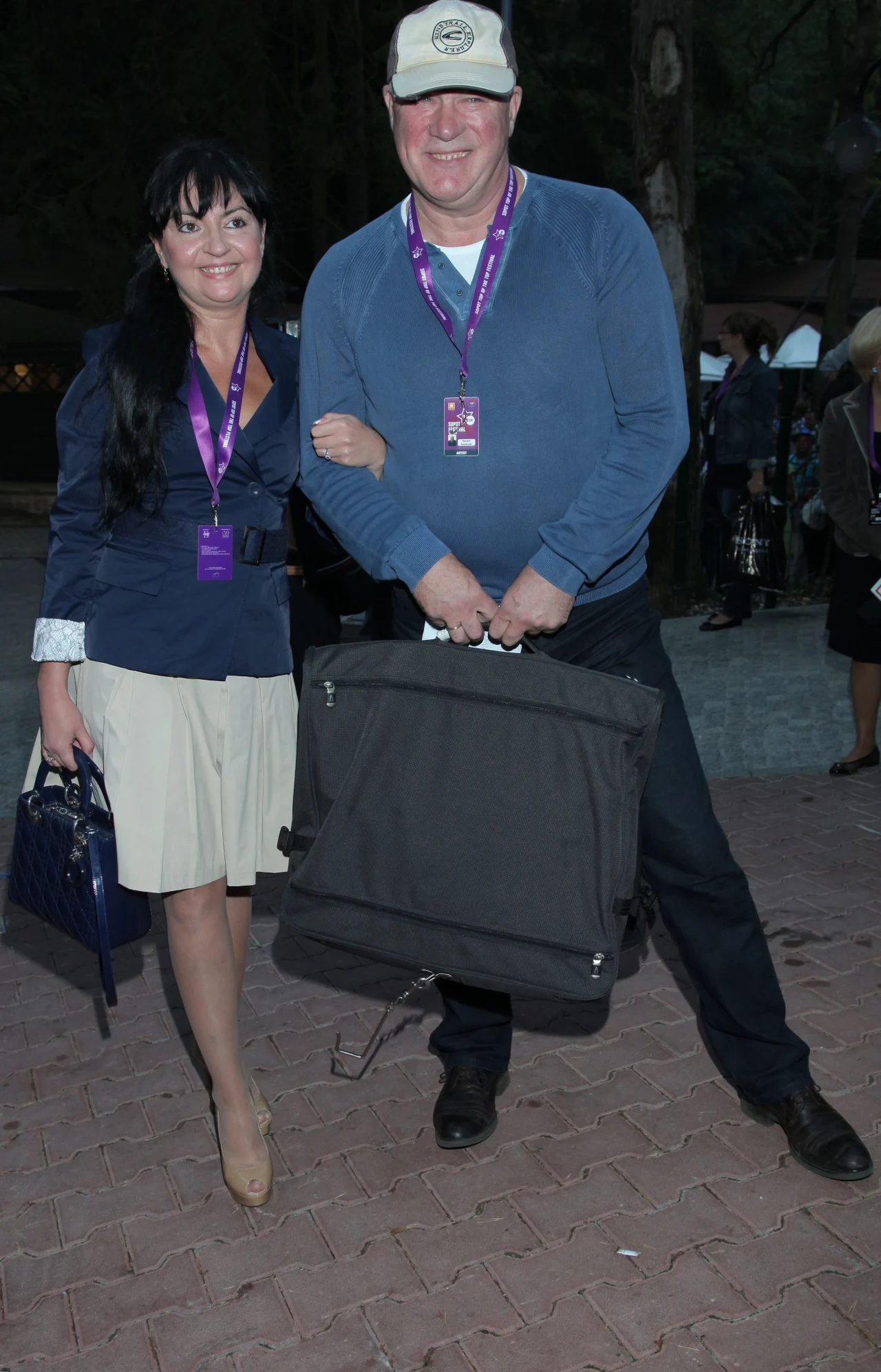 Ryszard Rynkowski z żoną Ryszard Rynkowski z żoną