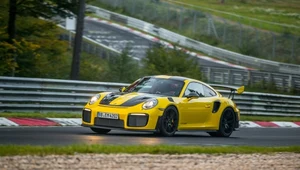 Porsche 911 GT2 podczas bicia rekordu