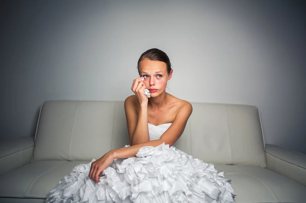 Wiele panien młodych w trakcie organizowania ślubu i wesela przeżywa trudne emocje