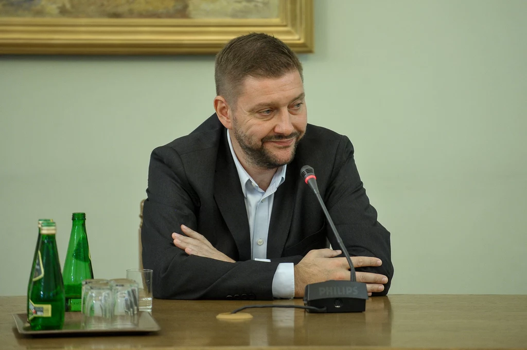 Michał Forc przed komisją śledczą Michał Forc przed komisją śledczą