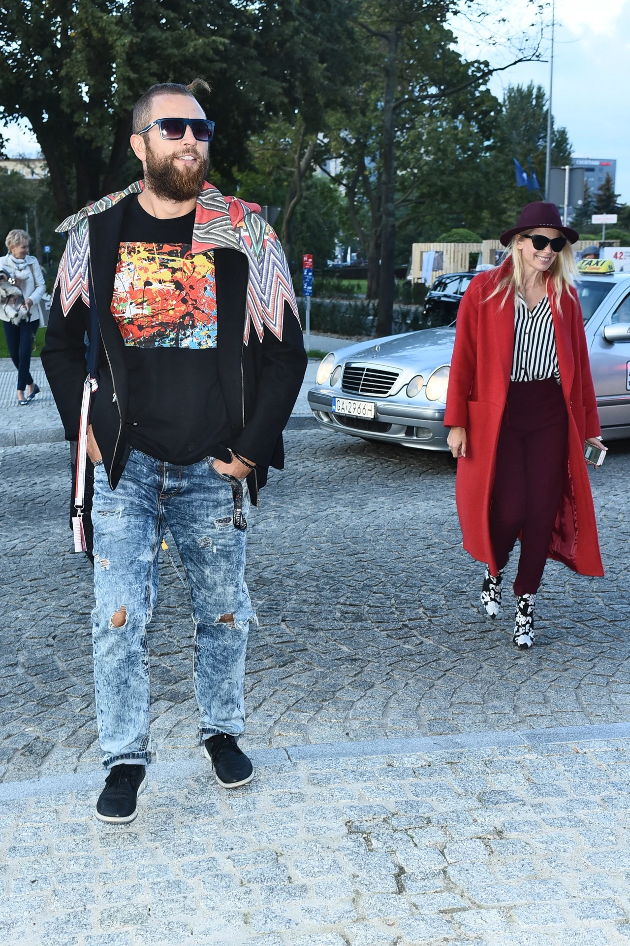Maria Sadowska i Adrian Łabanowski 