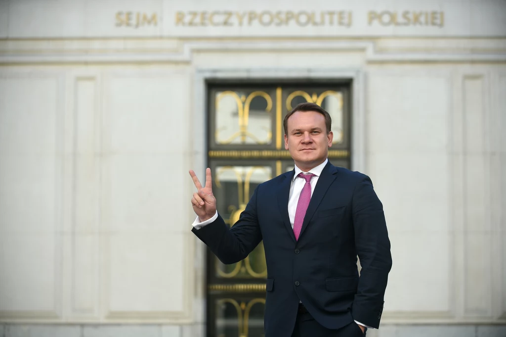 Poseł PiS Dominik Tarczyński Poseł PiS Dominik Tarczyński