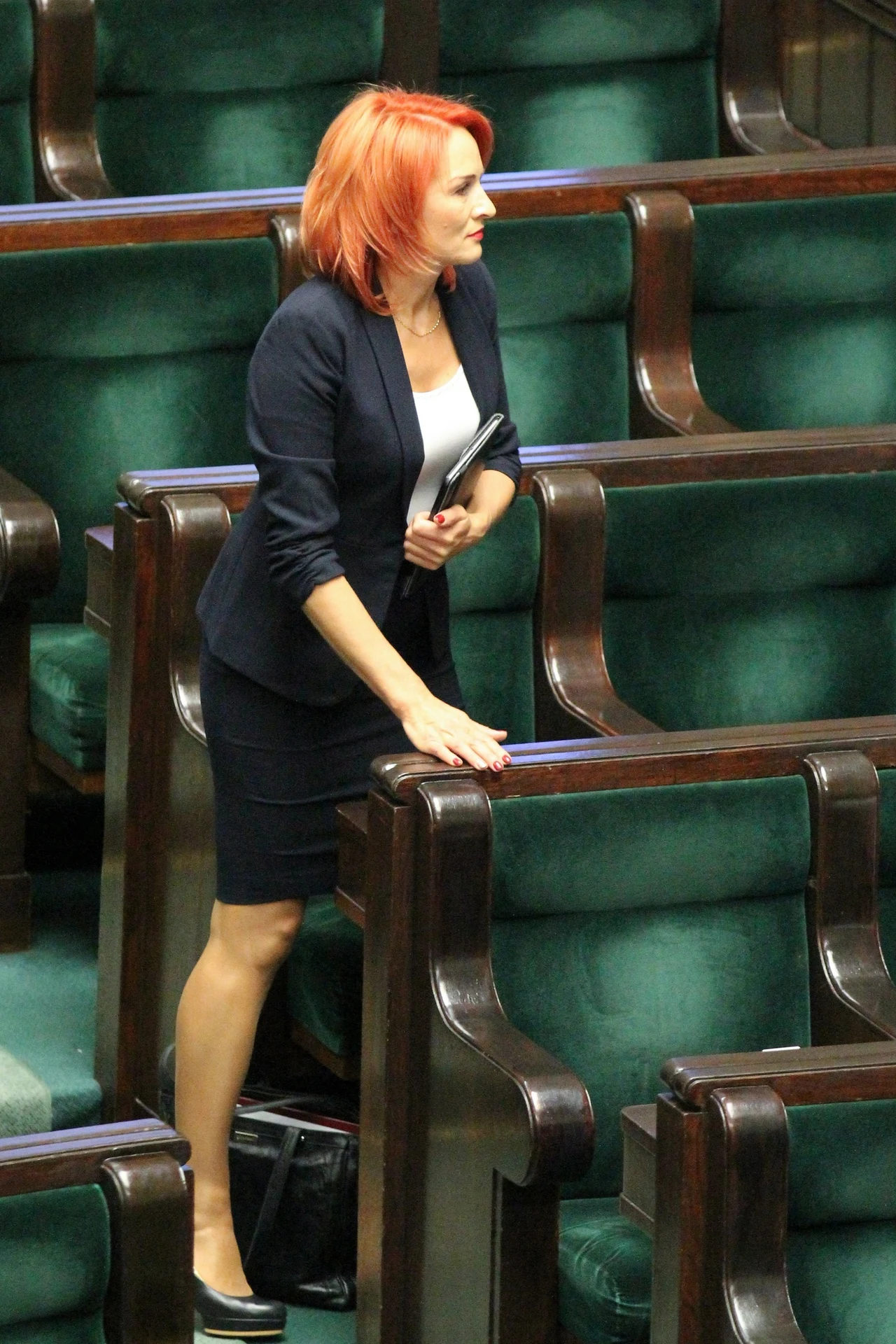 Bernadeta Krynicka to posłanka, której trudno nie zauważyć