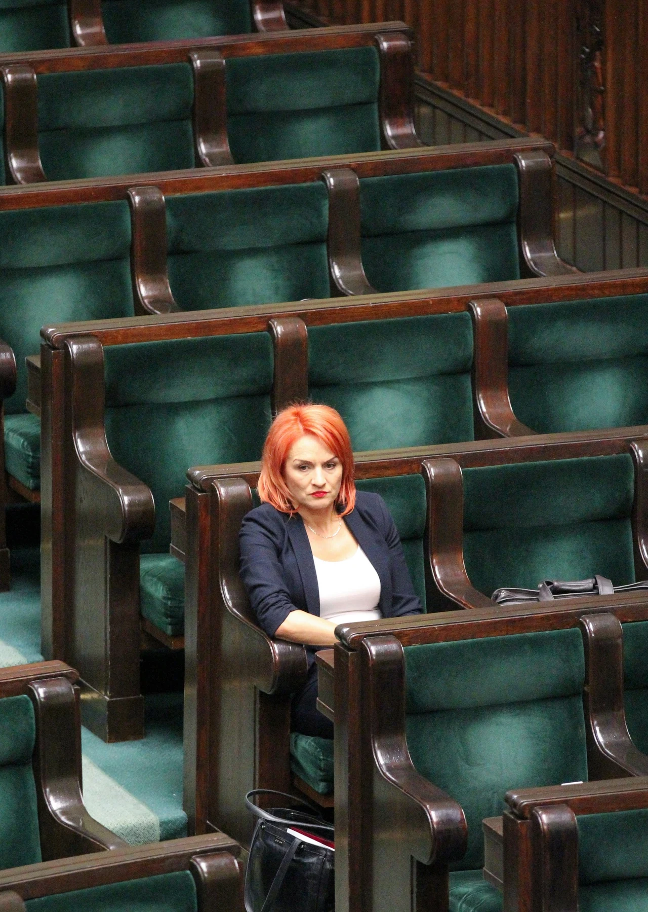 Bernadeta Krynicka to posłanka, której trudno nie zauważyć