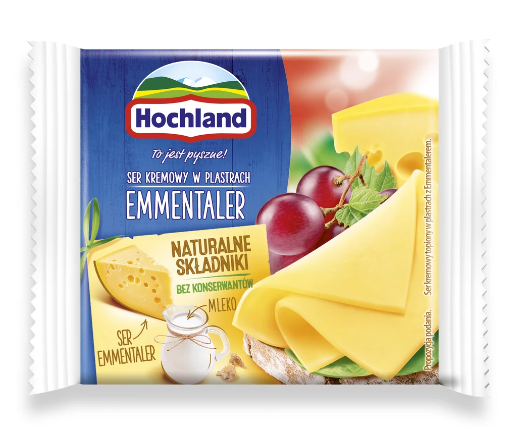 Hochland plastry ementaler Hochland plastry ementaler