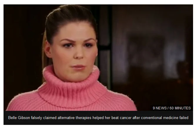 Belle Gibson, fot. http://www.bbc.com/news