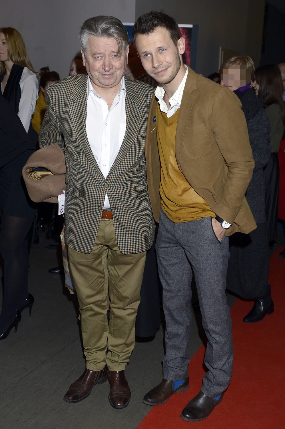 Mateusz Banasiuk z ojcem Stanisławem Mateusz Banasiuk z ojcem Stanisławem