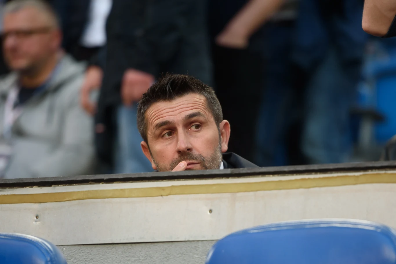 Trener Lecha Poznań Nenad Bjelica 