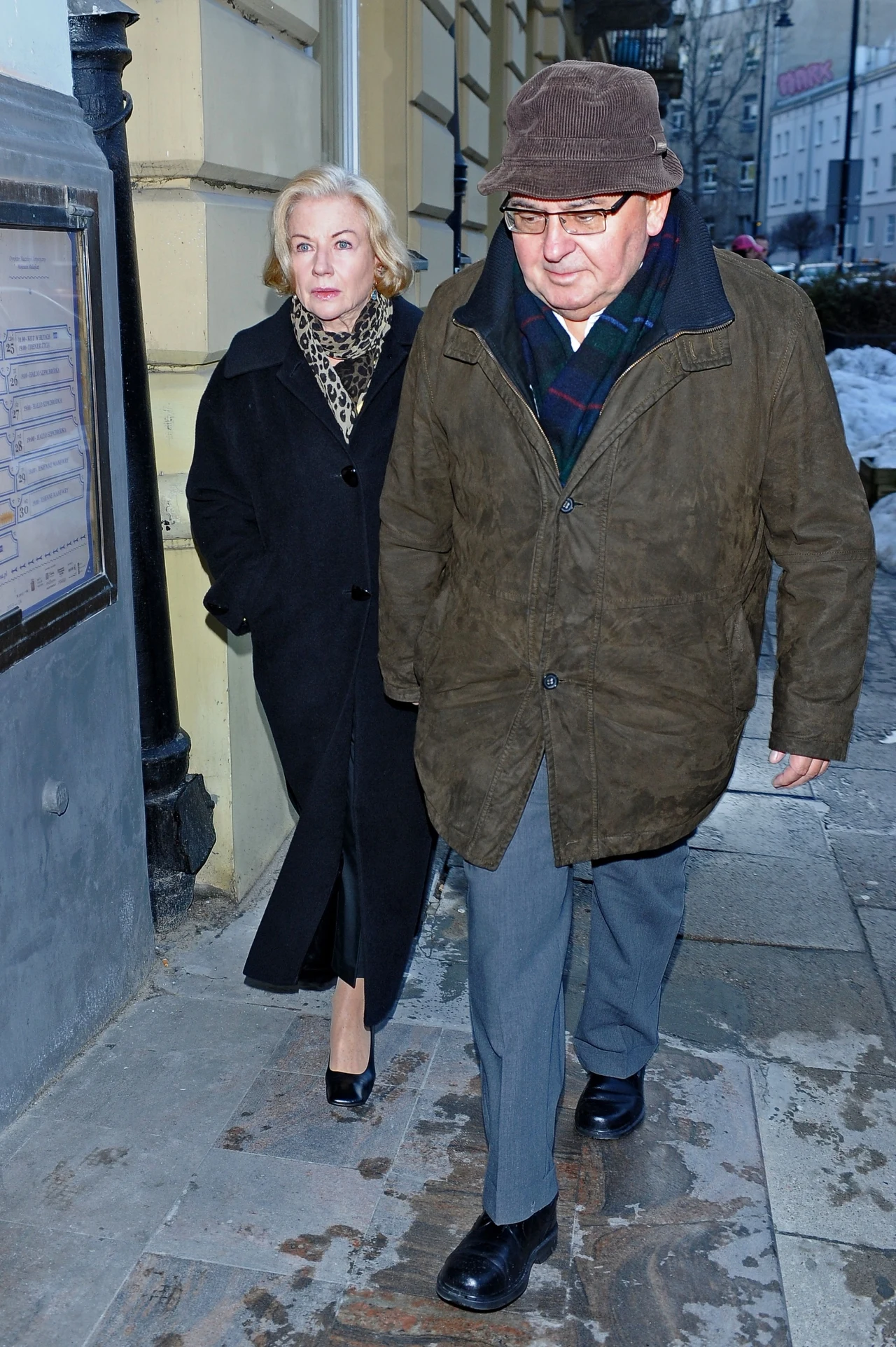 Bożena Dykiel z mężem Ryszardem Bożena Dykiel z mężem Ryszardem