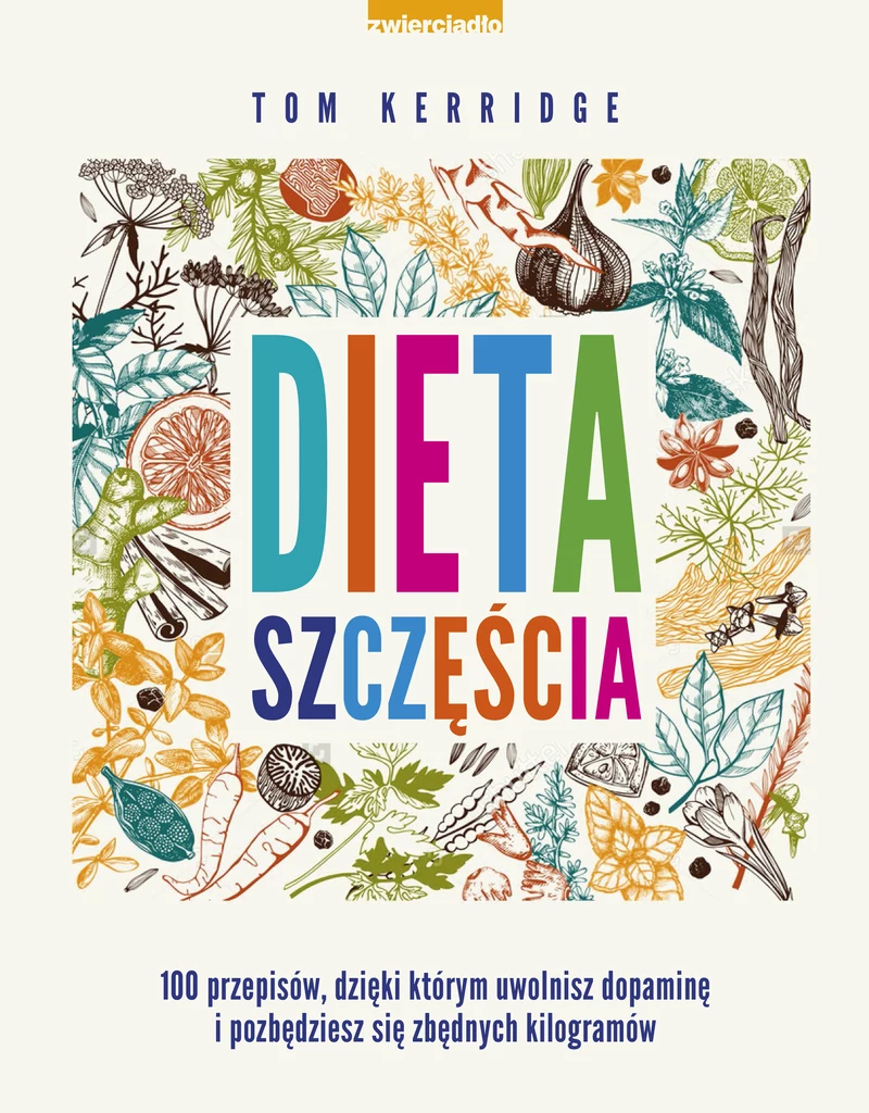 Okładka książki "Dieta szczęścia"