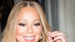 Mariah Carey w lateksowej sukience