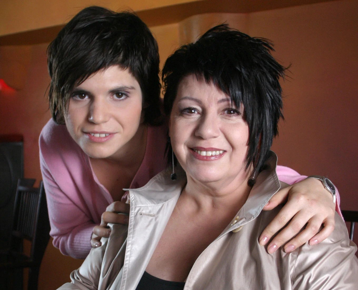 Ewa Bem z córką Pamelą Bem-Niedziałek Ewa Bem z córką Pamelą Bem-Niedziałek