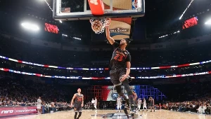Anthony Davis z New Orleans Pelicans brał udział w tegorocznym Meczu Gwiazd