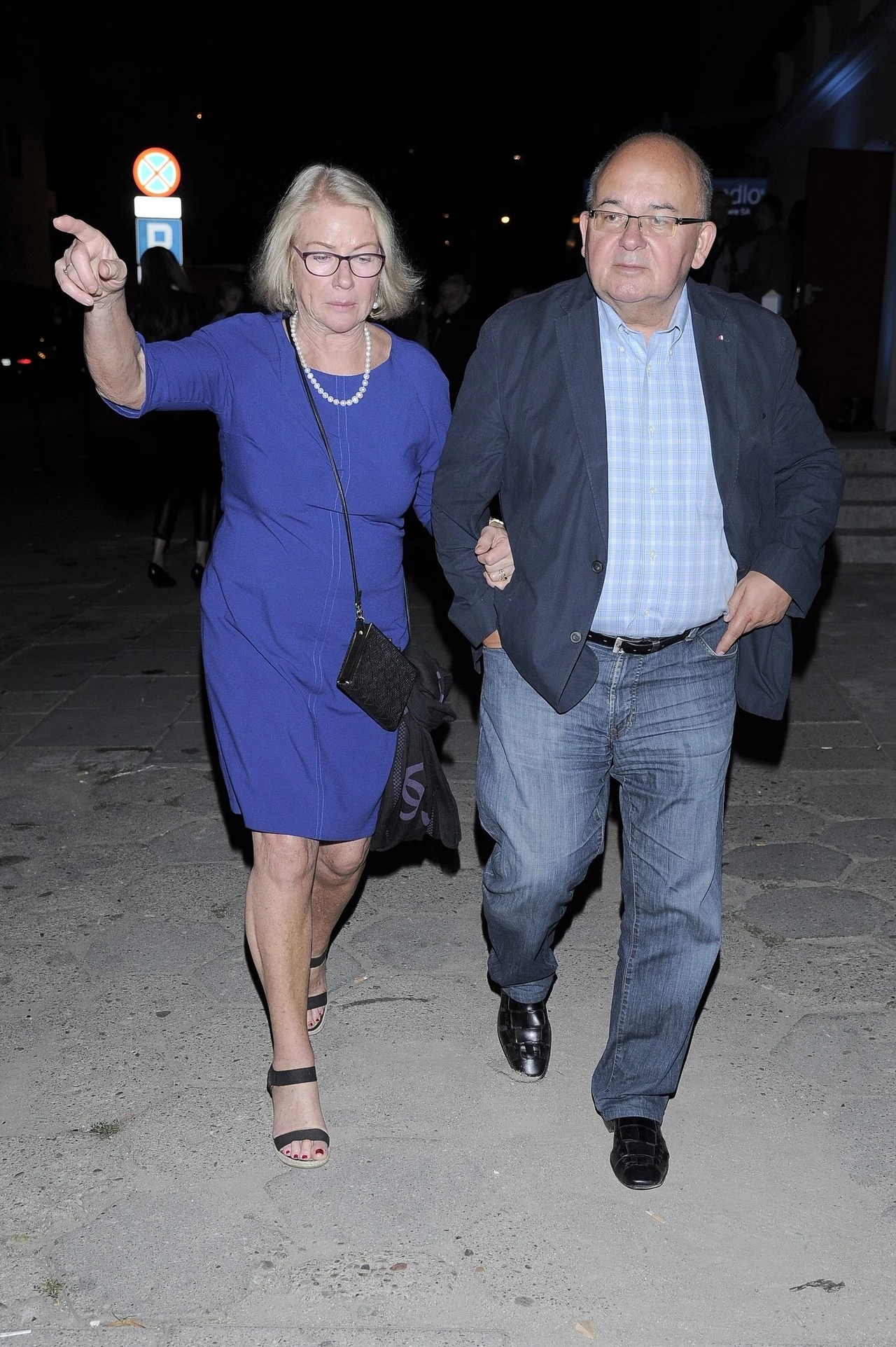 Bożena Dykiel z mężem Ryszardem Bożena Dykiel z mężem Ryszardem