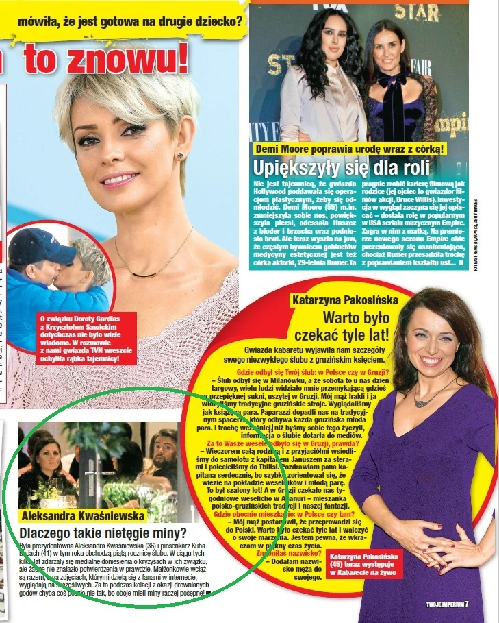 Zdjęcie smutnej Kwaśniewskiej zamieścił tygodnik "Twoje Imperium" Zdjęcie smutnej Kwaśniewskiej zamieścił tygodnik "Twoje Imperium"