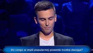 Artur Nieścieruk i jego pytanie o przebój Budki Suflera w "Milionerach"
