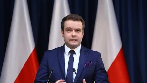 Rzecznik rządu Rafał Bochenek 