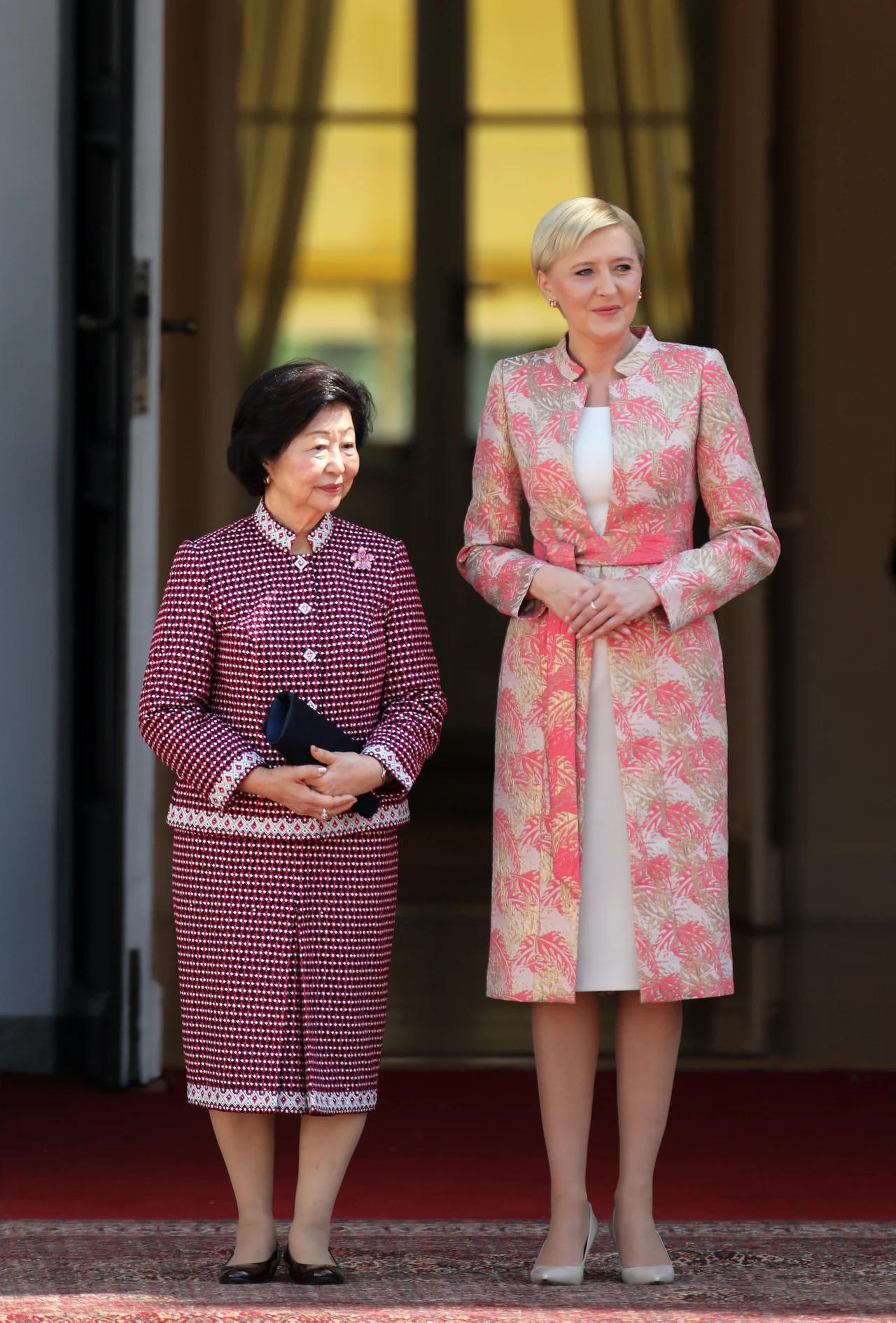 Agata Duda z prezydentową Singapuru Agata Duda z prezydentową Singapuru