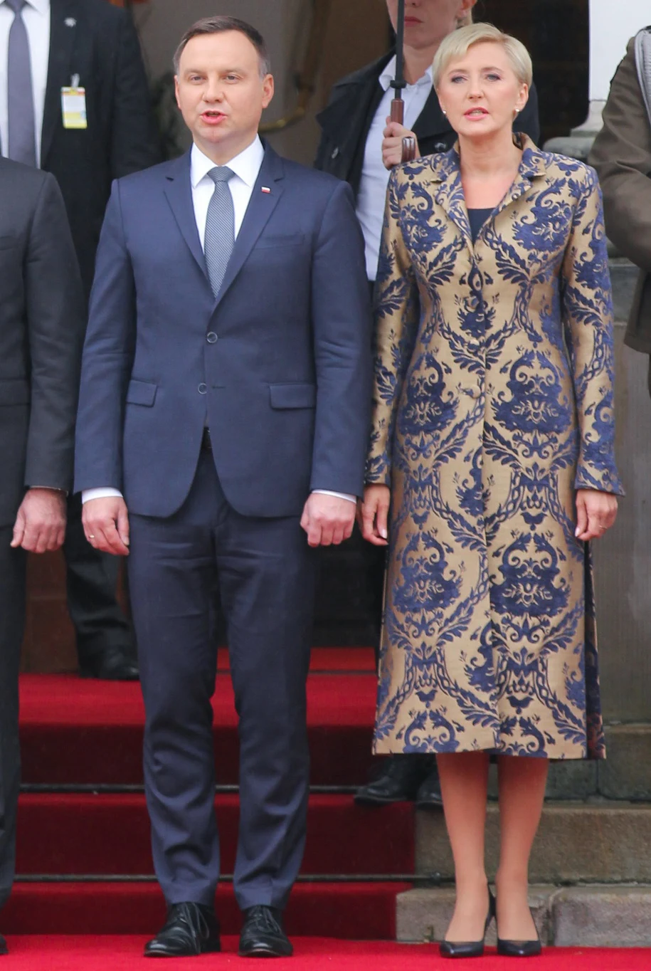 Agata Duda z mężem  Agata Duda z mężem