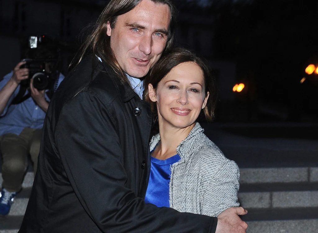 Jolanta Fraszyńska z ukochanym Jolanta Fraszyńska z ukochanym