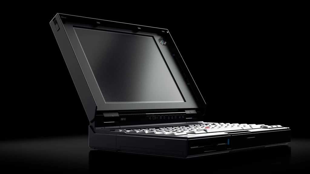 ThinkPad 25 lat temu. W latach 90. ThinkPad był marką należącą do firmy IBM