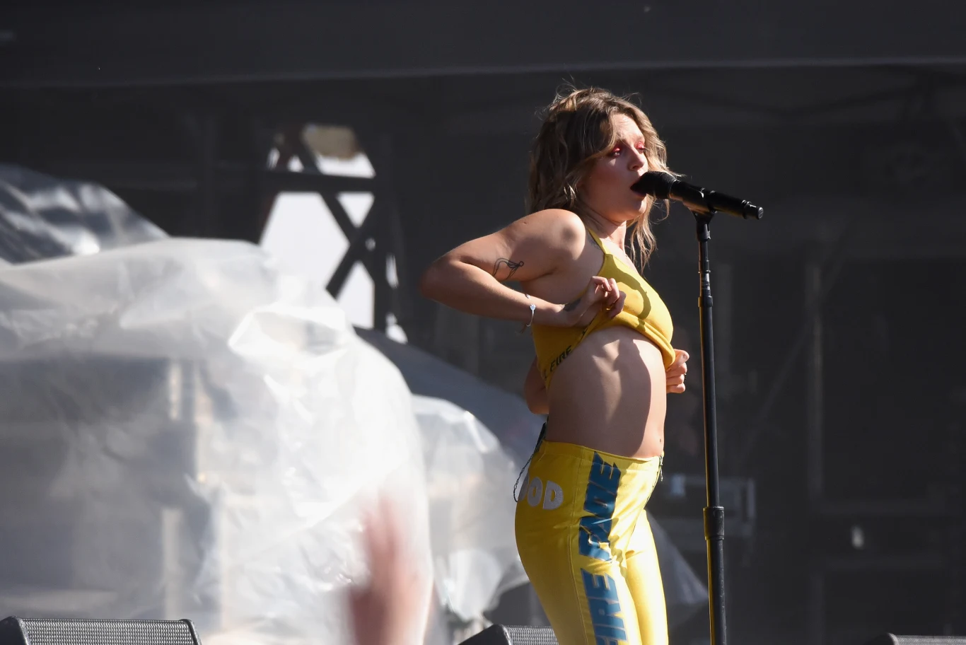 Tove Lo podczas koncertu