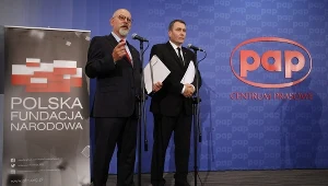 Członkowie zarządu Polskiej Fundacji Narodowej