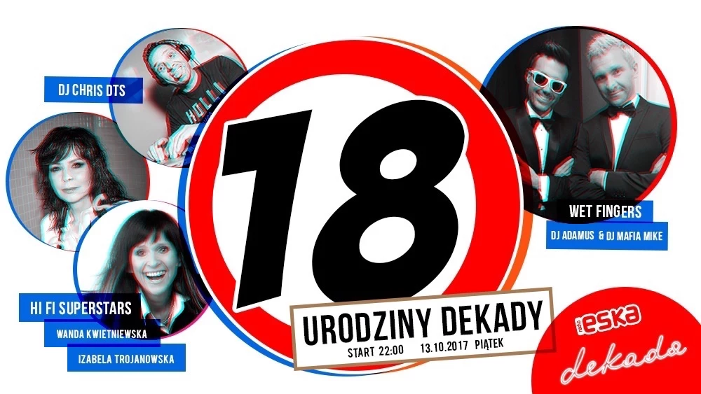 Klub Dekada obchodzi 18 urodziny