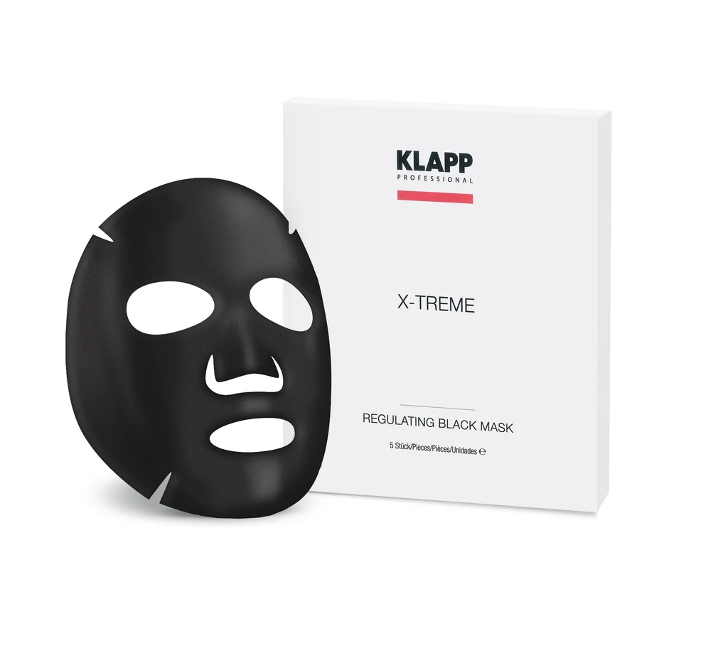 Maska KLAPP Regulating Black Mask 