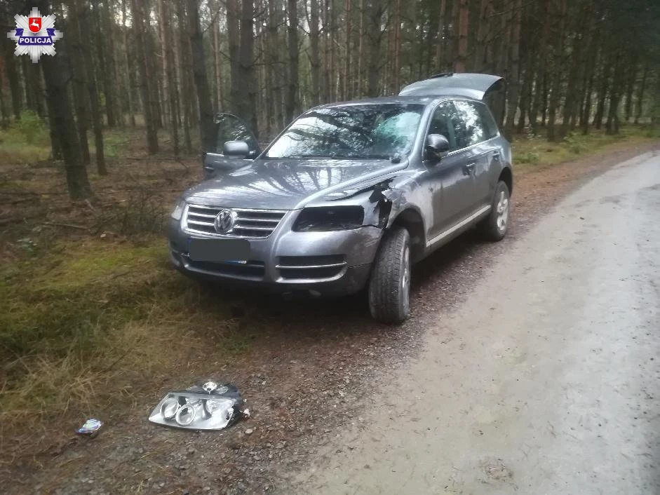 VW został dość poważnie uszkodzony