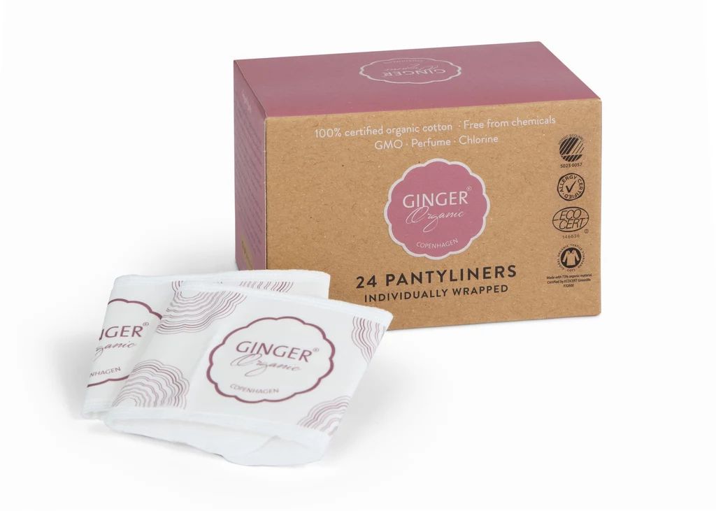 Wkładki higieniczne GingerOrganic Wkładki higieniczne GingerOrganic