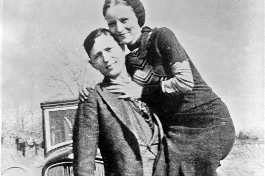 Bonnie Elizabeth Parker z mężem