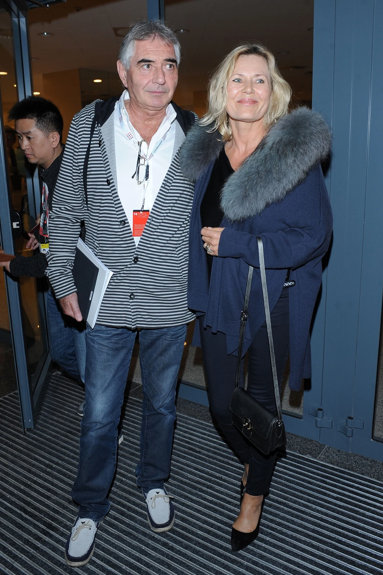 Grażyna Szapołowska i Eryk Stępniewski 